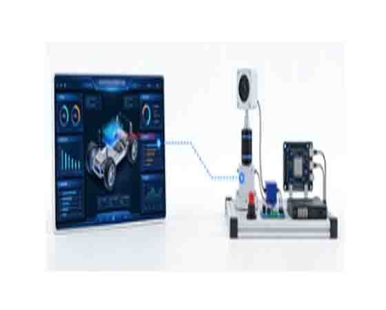 线控驱动制动数字孪生虚实一体教学平台