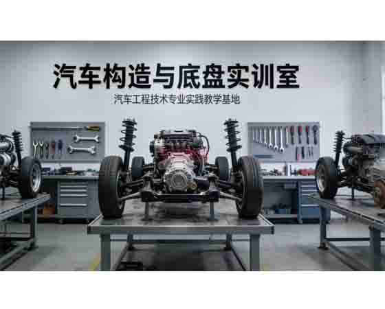 汽车构造与底盘实训室